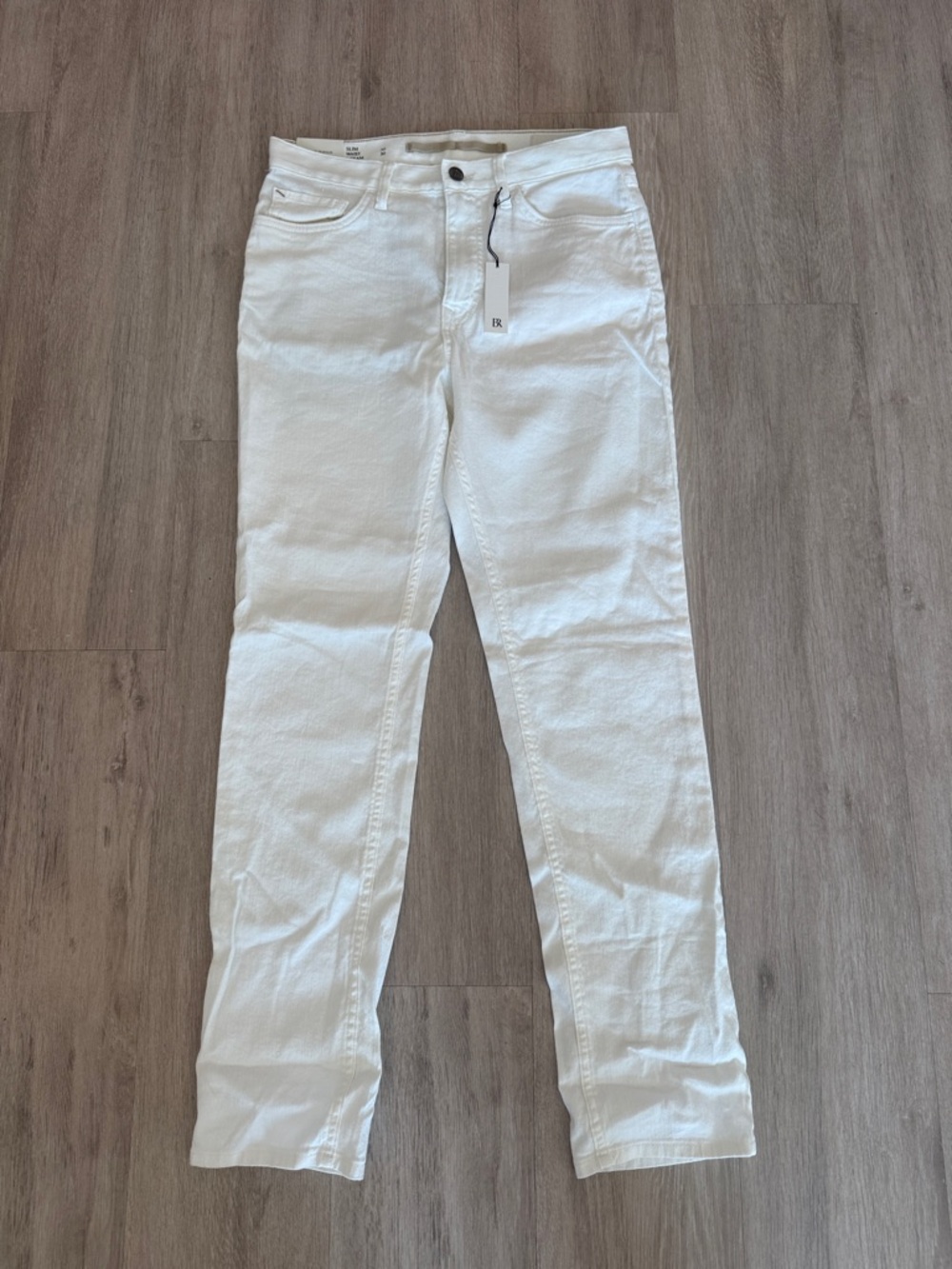 New Banana Republic White The Traveler Pants
